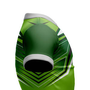 เสื้อยืดพิมพ์ซับลิเมชันตาข่ายโพลีเอสเตอร์รีไซเคิล100% ตามสั่ง - Product Image 3