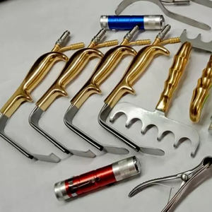 Kit quirúrgico ortopédico de acero inoxidable de 17 piezas, fuente de alimentación Manual alemana, instrumentos de cirugía plástica para aumento de senos - Product Image 3