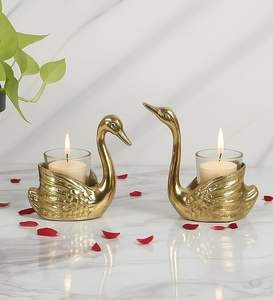 Metal <b>Candle</b> Holder With Intricate <b>Carvings</b> Perfect For Antique Lovers And Vintage Inspired Home Interiors - Product Image 6