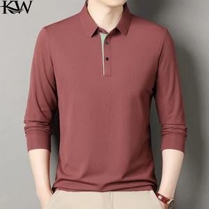 Camiseta de Manga Corta para Hombre con Logotipo Personalizado OEM, Corte Casual, Algodón, Bolsillo Sólido, Ropa Casual de Negocios para Otoño y Primavera - Product Image 4
