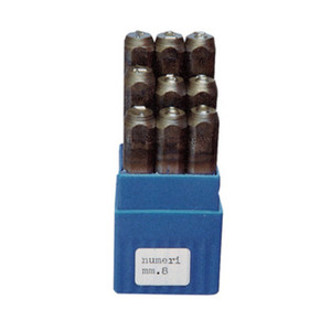 Punzoni in Acciaio per Numeri in MM. 6 - Product Image 1