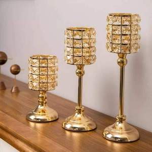 Diseño de pilar de vela Ocasional Usado de alta calidad Superventas Diseño de cristal en forma de portavelas - Product Image 6