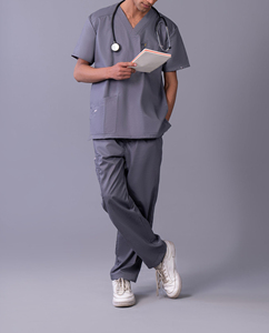 Classic Men Scrubs <b>Nurse</b> Uniforms Medical Men Wholesale Scrubs Suit Jogger Hospital Washable Customized Set Medical Scrubs - Product Image 5