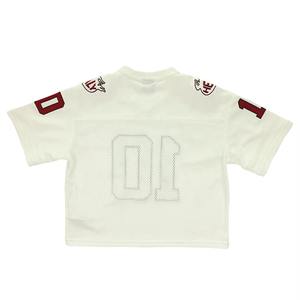 High Quality Men Custom Oversized American Football <b>Fan</b> Jersey Breathable Mesh Boxy Fit Custom Logo Wholesale - Product Image 2