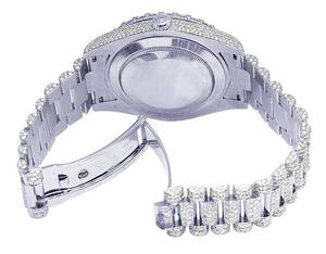 Moda VVS Moissanite Diamond árabe Dial automático Iced Out reloj de pulsera Hip Hop Bling moda de lujo de hombres mayorista - Product Image 6