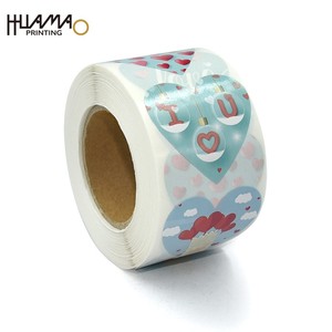 Paquete de Pegatinas Kawaii con Forma de Corazón Surtidas, Pegatinas Decorativas Coloridas para Diario, Álbum, Decoración de Sobres, Sellado de Sobres, Elaboración de Tarjetas - Product Image 1