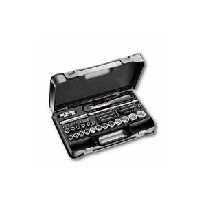 ชุดเครื่องมืออุซาก 49 ชิ้น พร้อมหัวบล็อกหกเหลี่ยมในกล่อง ABS ชุดบล็อกที่ทนทาน - Product Image 1