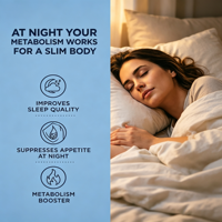Capsules brûle-graisses nocturnes OEM pour la gestion du poids avec haricot blanc et 5-HTP – Marque privée, vente en gros, directement de l'usine