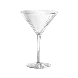 Verre Highball en cristal avec design côtelé et long pied, verres à cocktail créatifs avec logo personnalisé - Product Image 1