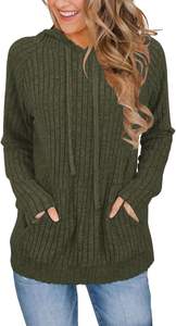 เสื้อสเวตเตอร์สำหรับผู้หญิง เสื้อแขนยาว แฟชั่น เสื้อฮู้ดดี้ เสื้อสวมหัว เสื้อสเวตเชิ้ต กางเกงสเวตแพนท์ทรงหลวม ชุดฮู้ดดี้ลำลอง เสื้อแฟชั่นฤดูใบไม้ร่วง - Product Image 2