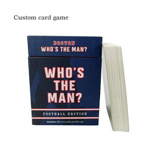 Juego de Cartas de Fútbol Totalmente Personalizable para Equipos, Incluye Avatares de Jugadores, Hecho de Papel Resistente, Personalizado para Entretenimiento Familiar - Product Image 2