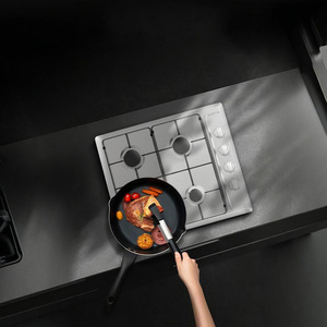 Cuisinière à gaz commerciale encastrable quatre brûleurs en acier inoxydable, à économie d'énergie, pour usage extérieur, hôtelier et domestique, vente en gros - Product Image 6