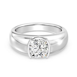 แหวนโซลิแทร์ทรงคุชชั่น - Product Image 3