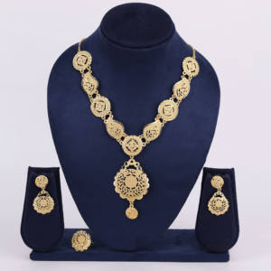 Joyería de moda tradicional para mujer, cobre chapado en oro, latón, Chapado en Oro, collares de boda ortodoxos, especial tradicional - Product Image 1