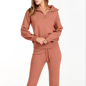 Nuevos Conjuntos Deportivos para Hombre 2025, Transpirables, Ecológicos, Resistentes al Viento, de Dos Piezas, con Capucha y Media Cremallera, para Invierno - Product Image 1