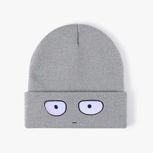 Gorros de Anime Poke Cartoon bordado Beanie gorro de punto para Otoño Invierno cálido Gengar gorros para Navidad Halloween Pascua - Product Image 4