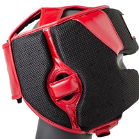 Protège-tête en cuir réglable de haute qualité coque de protection rembourrée souple sans attirail pour la boxe produit OEM