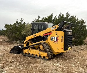 299D3 CAT Skid Steer ที่มีการไหลสูงและ2ความเร็ว/รถตักขนาดกะทัดรัดสำหรับขาย - Product Image 5