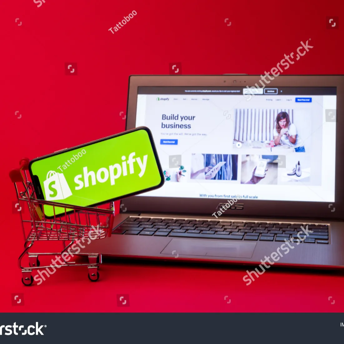 Shopify E-Commerce Slaat Online Winkelwebsite Webdesign Website Bouwer Woordpers Website Ontwerp En Hosting Beste