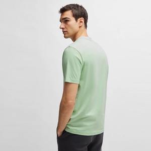 T-shirt de course décontracté pour homme, été, athlétique, respirant, séchage rapide, écologique, anti-UV, manches courtes, 100% coton, uni, solide - Product Image 2