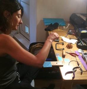 Pulseras y brazaletes de latón a la moda para colecciones de joyería de moda para mujer de India Puños de latón al por mayor a granel - Product Image 4