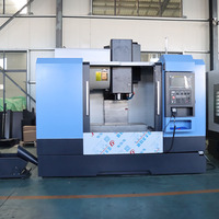 Fresadora Vertical VMC1160 con Certificación CE, Husillo GSK BT40, Cargador de 24 Herramientas, Alta Precisión, Producción en Masa Automática