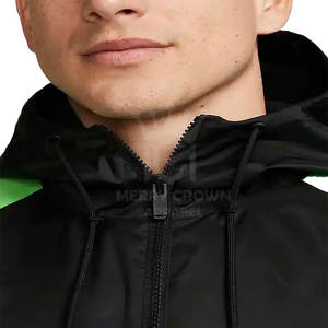 Publicité Nouveau design Coupe-vent d'hiver à manches longues avec fermeture éclair résistant à la pluie - Product Image 4