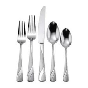 Service de couverts en acier inoxydable de haute qualité avec des bords lisses et un design intemporel pour un usage quotidien et des événements spéciaux - Product Image 2