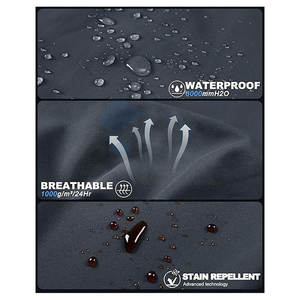 Chaqueta Softshell impermeable deportiva personalizada, chaqueta ligera a prueba de viento para exteriores para todo tipo de clima - Product Image 4