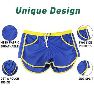 Logo personnalisé conception Fitness Joggers court Piqué tissu respirant coton Shorts de golf homme décontracté cordon sport maille Shorts - Product Image 6