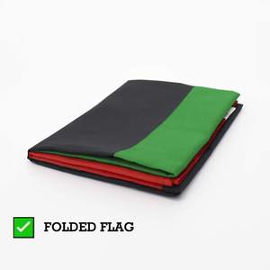 Lot de 2 drapeaux Afro-Américains 3x5FT pour la décoration intérieure et extérieure africaine USA TOP FLAGSINC - Product Image 5