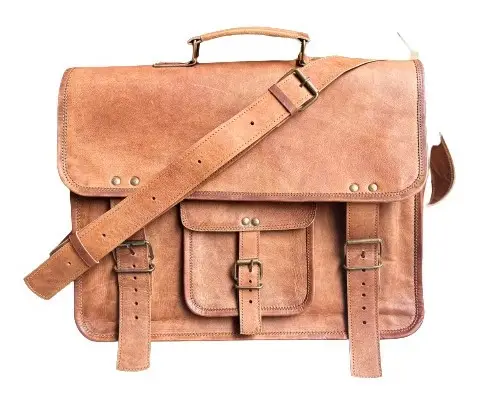 classic elegance Distressed Hand crafted Laptop Messenger bag for Men Personalized Briefcase
