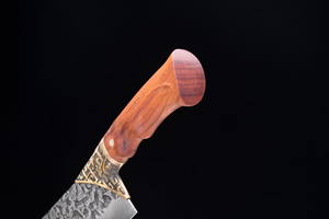 Cuchillo de Cocina Premium de Acero Inoxidable con Mango de Madera, Cuchillo de Chef - Product Image 3
