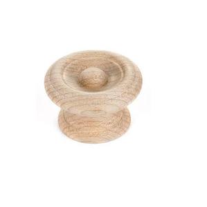 Boutons en bois d'acacia et poignée de traction et boutons de commode et de tiroir en bois utilisent des boutons en bois avec logo personnalisé - Product Image 5
