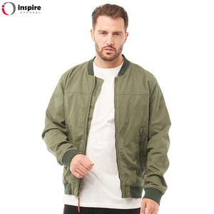 Chaquetas Bomber de Seda de Marca de Lujo con Logotipo Personalizado, Chaqueta de Béisbol con Cierre y Mangas Raglán para Hombre, por Inspire Apparel - Product Image 5