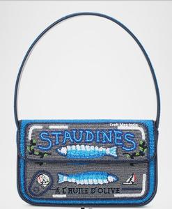 Bolso de Hombro Estilo Boho Bordado a Mano con Cuentas, Color y Logotipo Personalizables, Bolso de Viaje Ligero de Verano de la India - Product Image 1