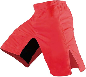 Joggers Pantalones cortos de lucha MMA profesionales Poliéster transpirable Estiramiento Pantalones cortos MMA hechos a medida Precio razonable Servicio OEM - Product Image 4