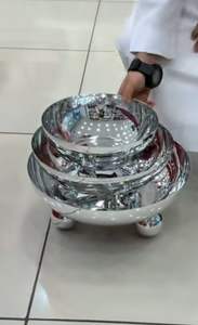 Gobelet isotherme ovale en acier inoxydable de style nordique, idéal pour desserts, glaces et gâteaux, fait main et écologique, modèle tendance - Product Image 5