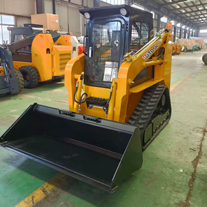 2024 nuevo cargador de rueda de dirección deslizante de la serie Max de con máquina de pista de cabina de motor Kubota de cargador frontal RT75HD MAX - Product Image 1