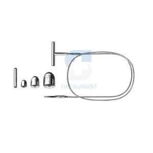 Juego de Extractores de Venas Nabatoff, Kit Completo de Instrumentos Quirúrgicos para Cirugía de Extracción de Venas, Juego de Extractores de Venas Nabatoff - Product Image 5