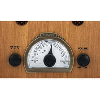 Radio AM/FM classique de style rétro vintage avec Bluetooth - Extérieur en bois véritable fait main - Haut-parleur intégré Modèle VR43
