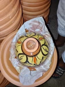 Tajín Marroquí Ecológico Hecho a Mano para Dos Personas, Pequeño, Tradicional, de Barro, Compatible con Cocina de Gas, con Tapa - Product Image 6