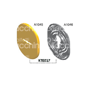 KIT BOUCLIER article n ° 1. KTE037 En aluminium Pour carte double Ensachage individuel - Product Image 1