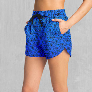 Nouveaux shorts personnalisés de haute qualité pour femmes Shorts de gym avec impression par sublimation à séchage rapide et taille haute pour femmes - Product Image 3