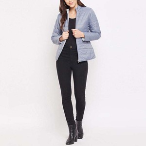 แจ็คเก็ตพัฟเฟอร์ผู้หญิงคุณภาพสูงรุ่นใหม่ล่าสุด สีและขนาดสั่งทำได้ ผลิตจากโพลีเอสเตอร์ 100% เหมาะสำหรับฤดูหนาว แจ็คเก็ตพัฟเฟอร์ผู้หญิงสำหรับผู้ใหญ่ - Product Image 6