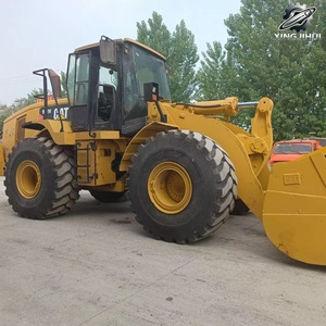 Chargeuse sur pneus Caterpillar 972H d'occasion, 25 tonnes, godet de 4 m³, marque japonaise d'origine, construction, faible nombre d'heures, certifiée CE, d'occasion - Product Image 3