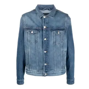 Prêt Stock Denim Veste Hiver Chaud En Plein Air Veste Décontractée Vente Chaude Personnalisé Mode Respirant Denim Veste 2025 - Product Image 2