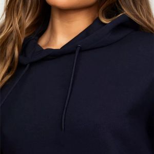 Sweat-shirt à capuche pour femme de haute qualité avec impression 3D en relief, logo personnalisé en mousse, coton, sweat-shirt lourd pour femme - Product Image 5