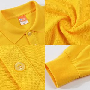 Camisa de golf de manga larga, uniforme de trabajo de poliéster de algodón de alta calidad personalizado, camisetas de golf, polos informales de negocios para hombres - Product Image 3