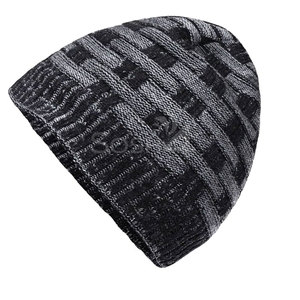 New Arrival Top Selling Premium Quality 100% Wool Jacquard <b>Beanies</b> <b>Hats</b> Solid Color <b>Light</b> Weight Breathable Customizable Adult - Product Image 2